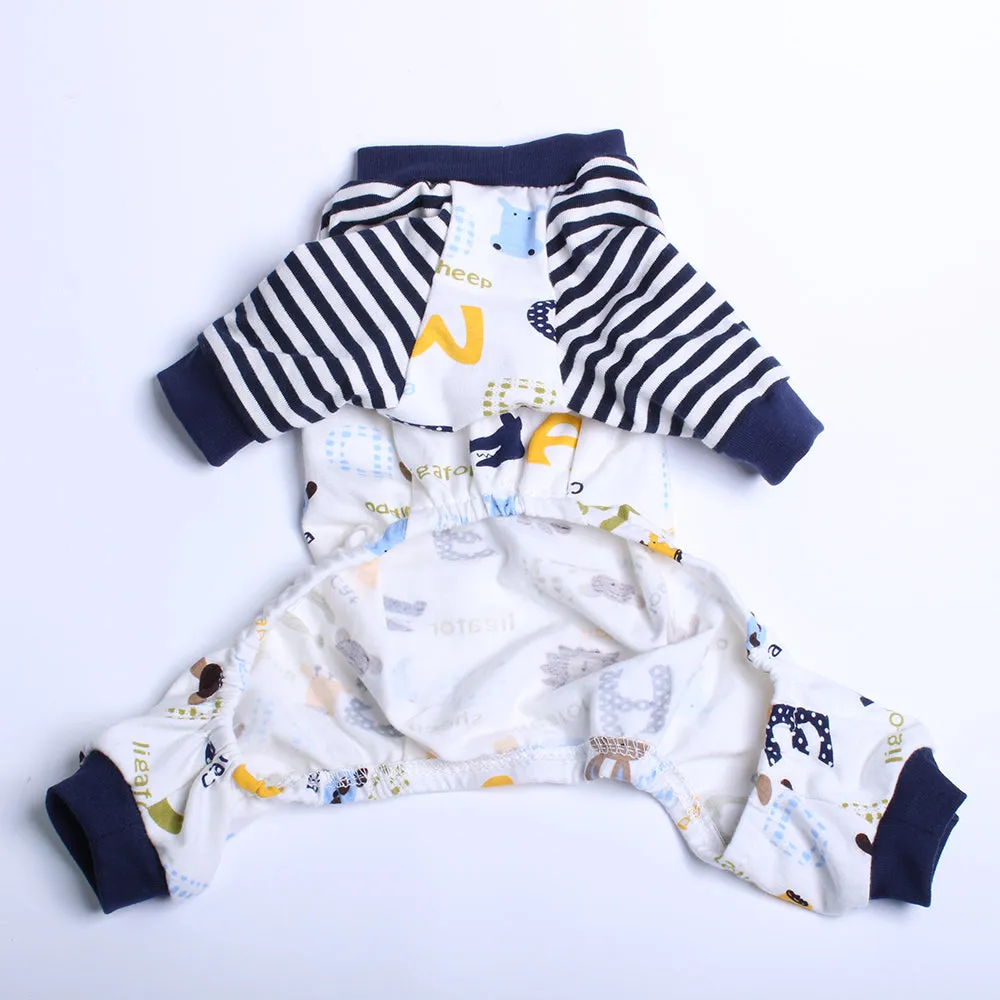 100% Soft Cotton Pet Jumpsuit