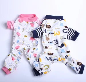 100% Soft Cotton Pet Jumpsuit