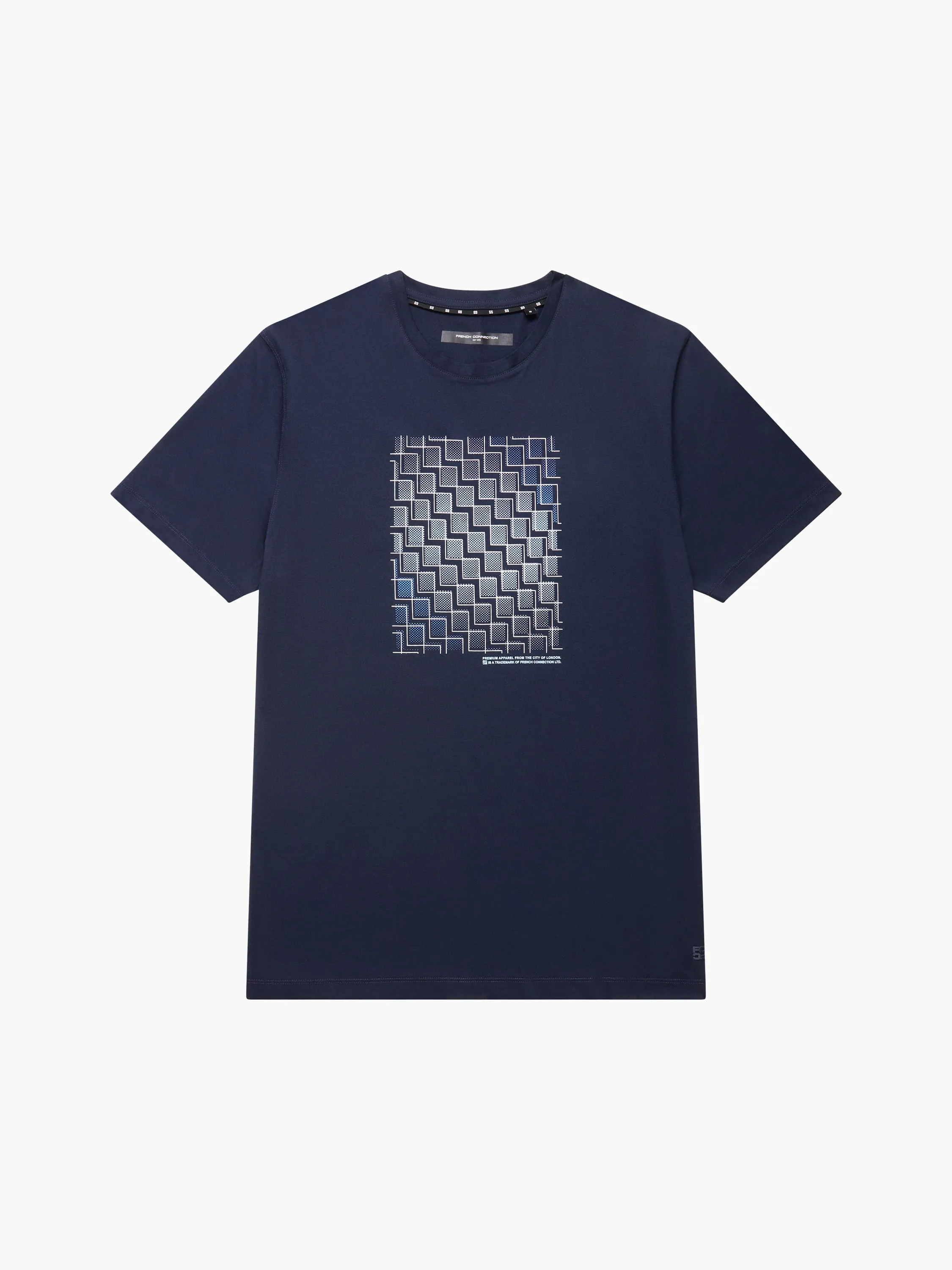 Abstract Steps Organic Graphic T-Shirt