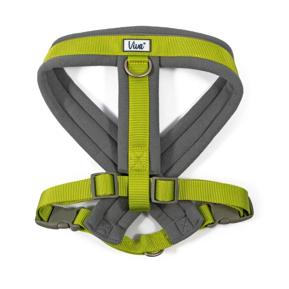 Ancol Viva Medium Lime Green Padded Dog Harness