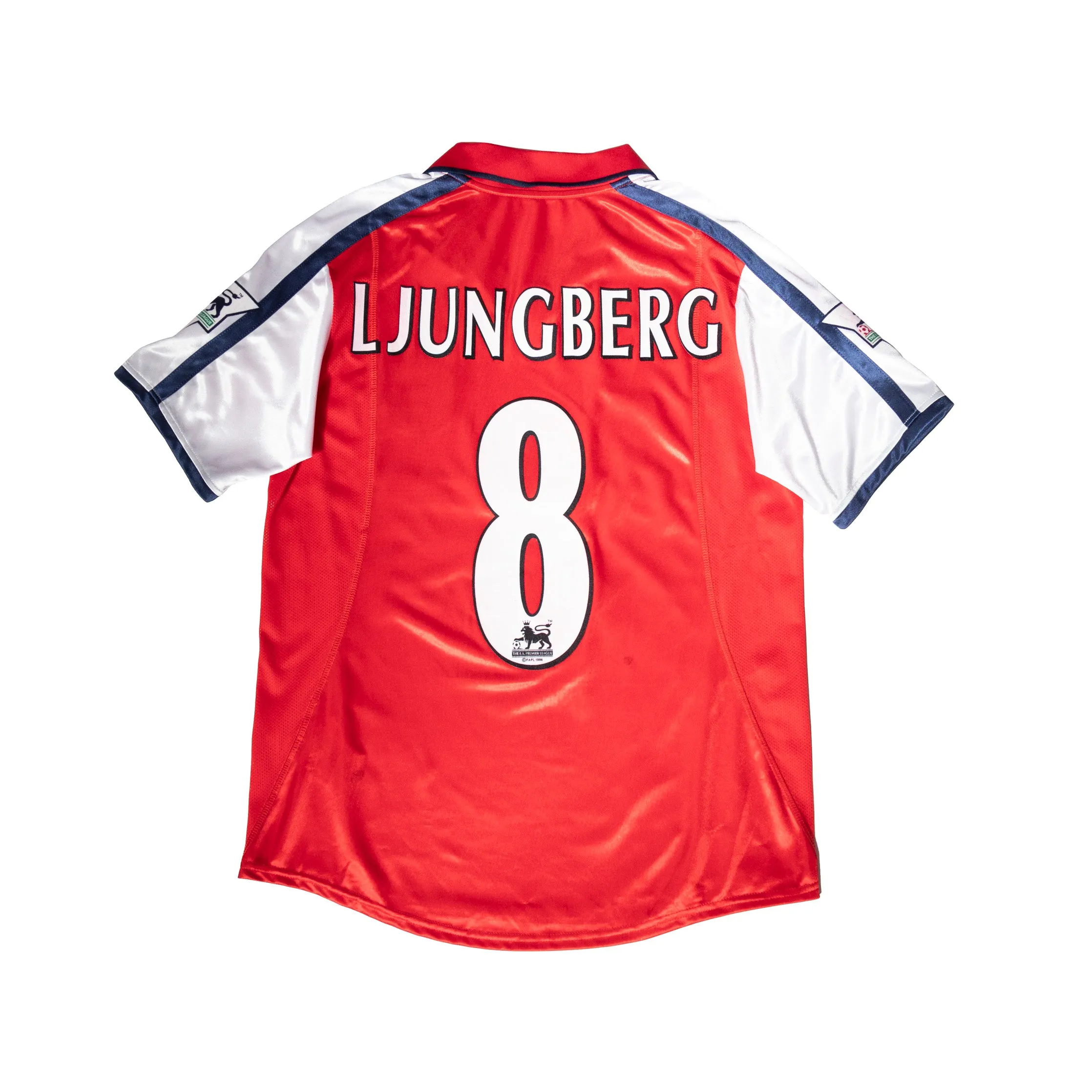 Arsenal 2001-02 "Ljungberg 8" Home Football Shirt