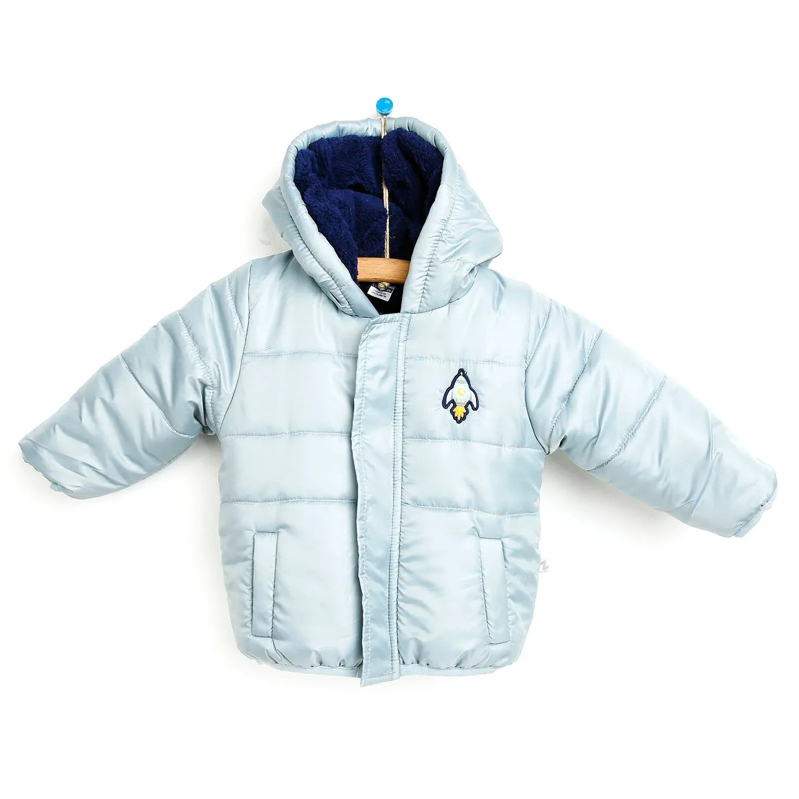 BabyZ Space Pocket Coat - Blue