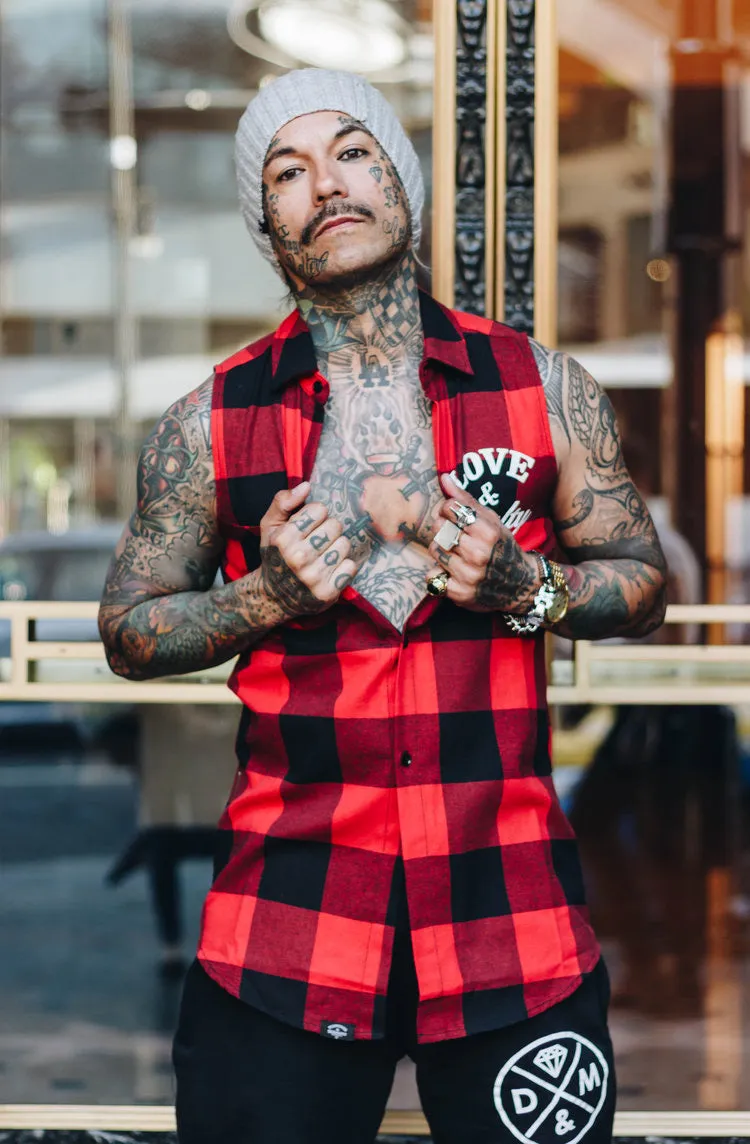 BONNIE & CLYDE PLAID VEST