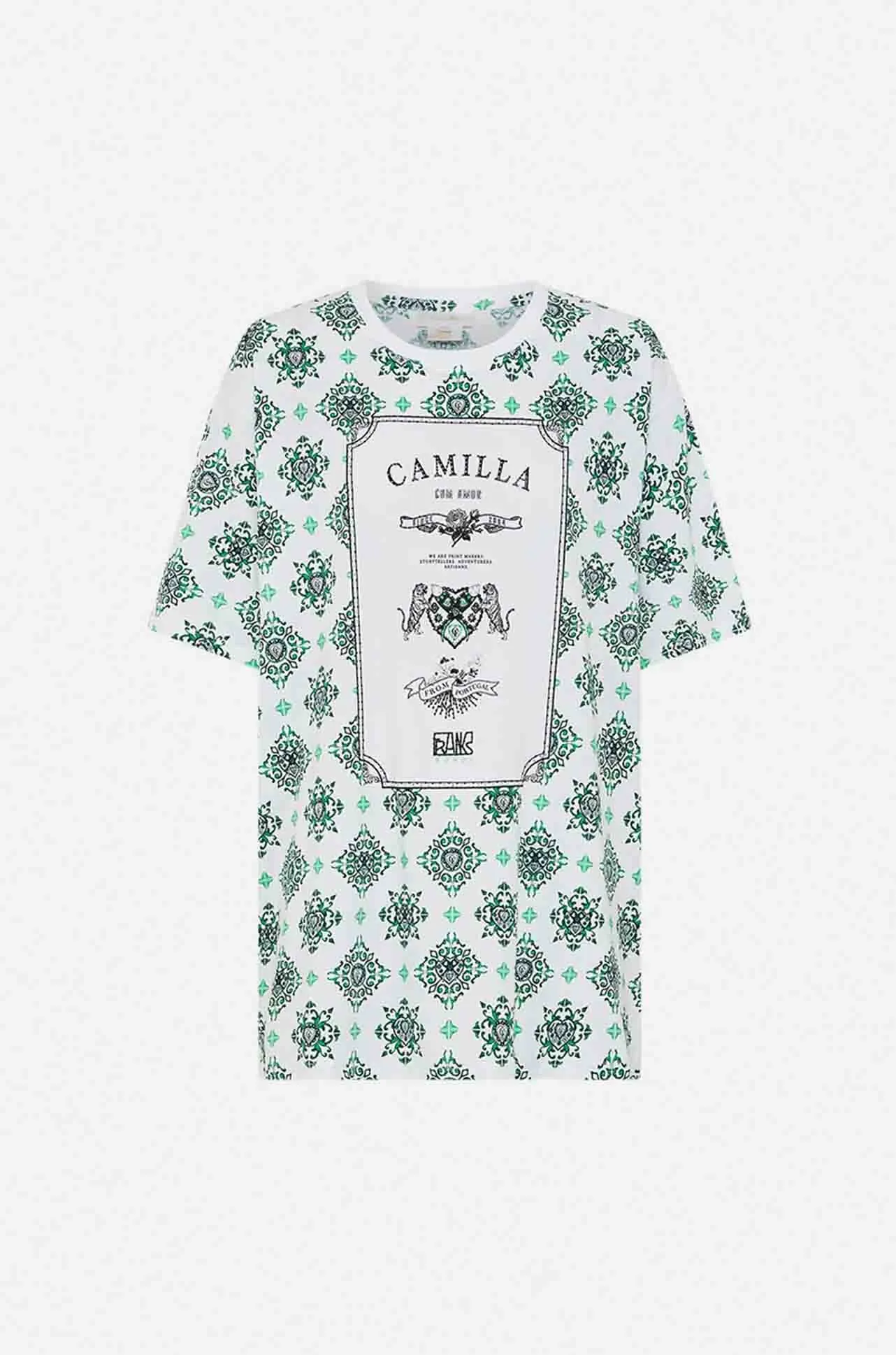 Camilla - Corridor Of Calm Oversized Band Tee