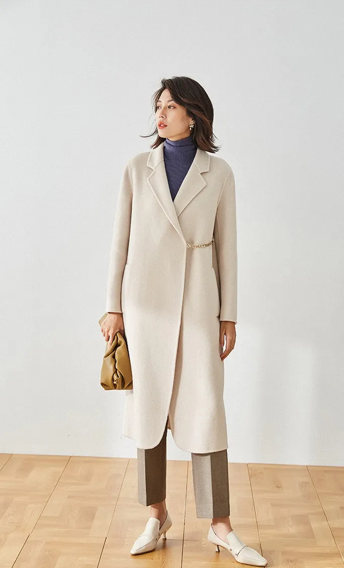 Casual Designer Women Chester Wool Coats