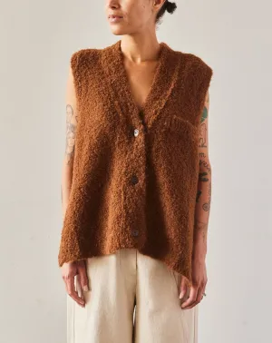 Cordera Boucle Waistcoat, Toffee