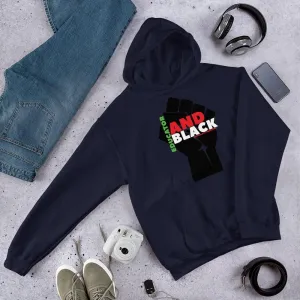 Educator and Black Unisex Hooded Sweatshirt