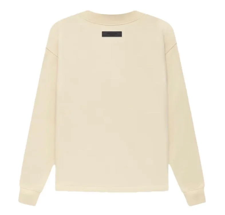 ESSENTIALS FOG RELAXED EGG SHELL CREWNECK