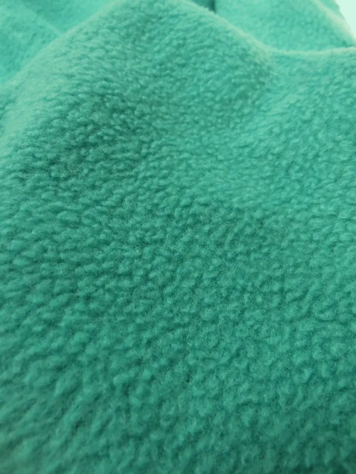 Fleece Fabric Solid / Neon Orange