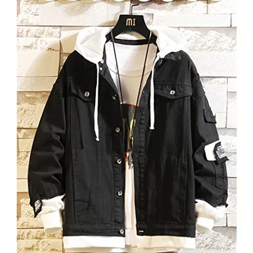 Fullmetal Jeans Jacket Anime Edward Coat Small Black