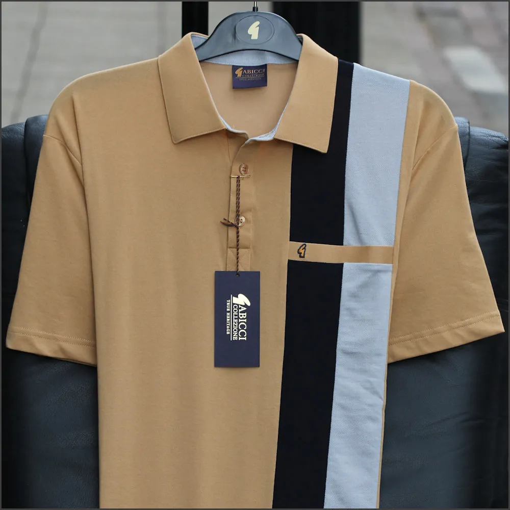 Gabicci X10 Camel Pattern T Shirt***