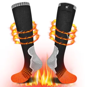 Heated Socks with Rechargeable Electric Battery for Men & Women