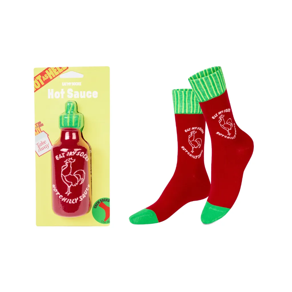 Hot Sauce Over The Calf Socks - Unisex