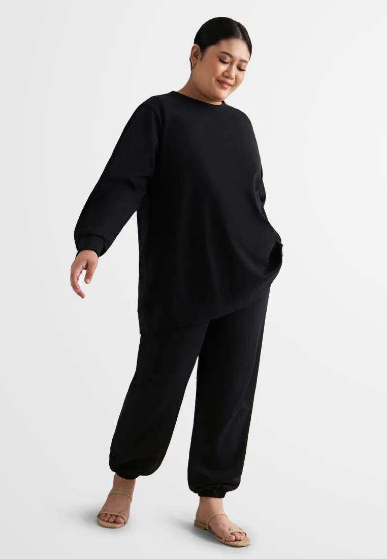 Justina Minimalist Relaxed Jumper Top