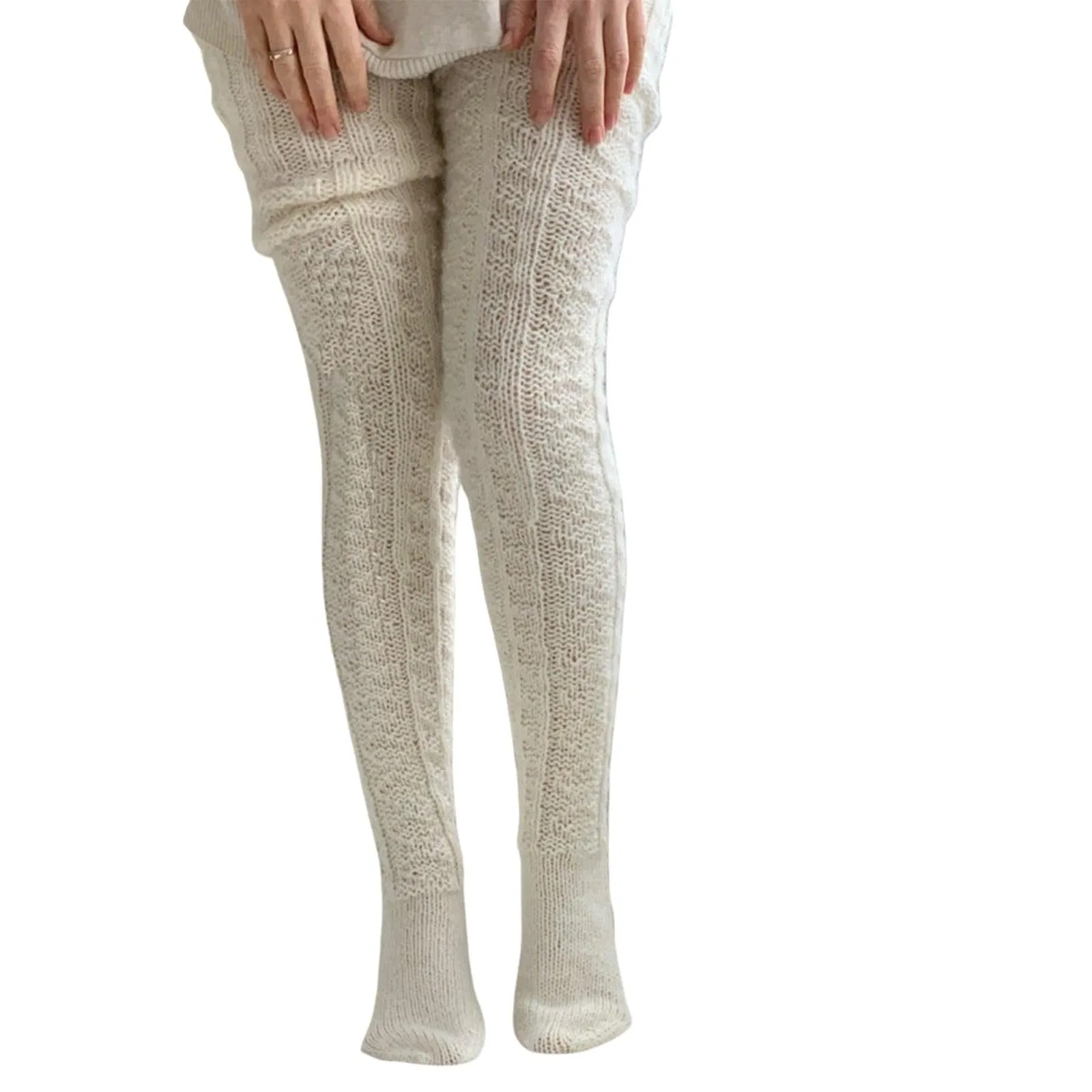 Leg Warmers Knit Socks Warm Boot Cuffs