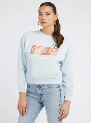 Light Blue Round Logo Jumper