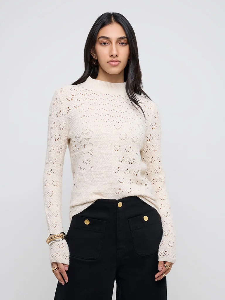 LOV Off-White Knitted Sweater