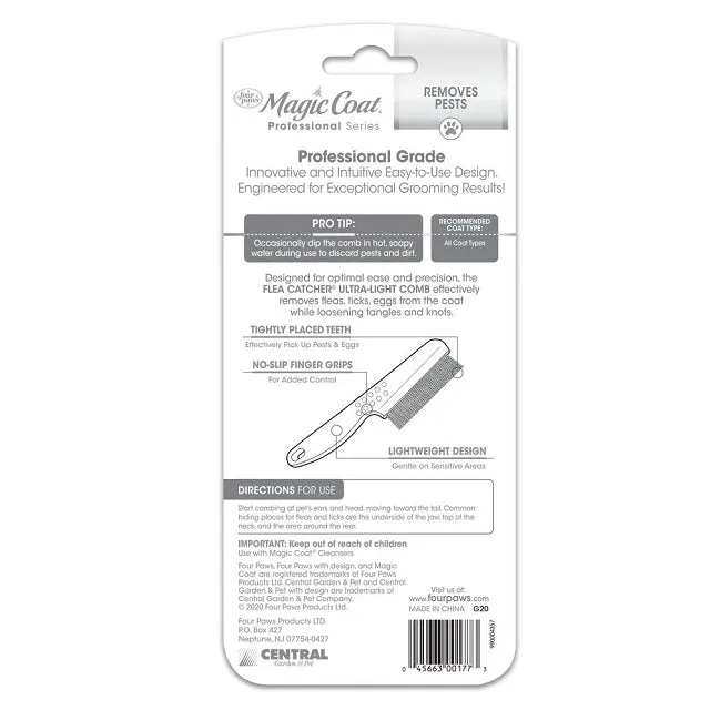 Magic Coat Ultra-Light Flea Catcher Comb