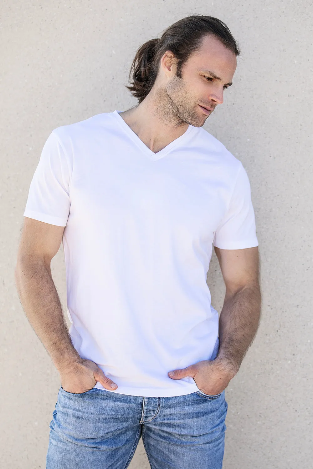 Men's Organic Cotton V-Neck T-Shirt