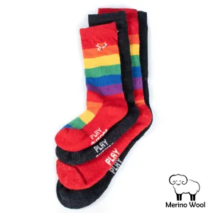 Merino Wool Socks - Play Outside - Kids