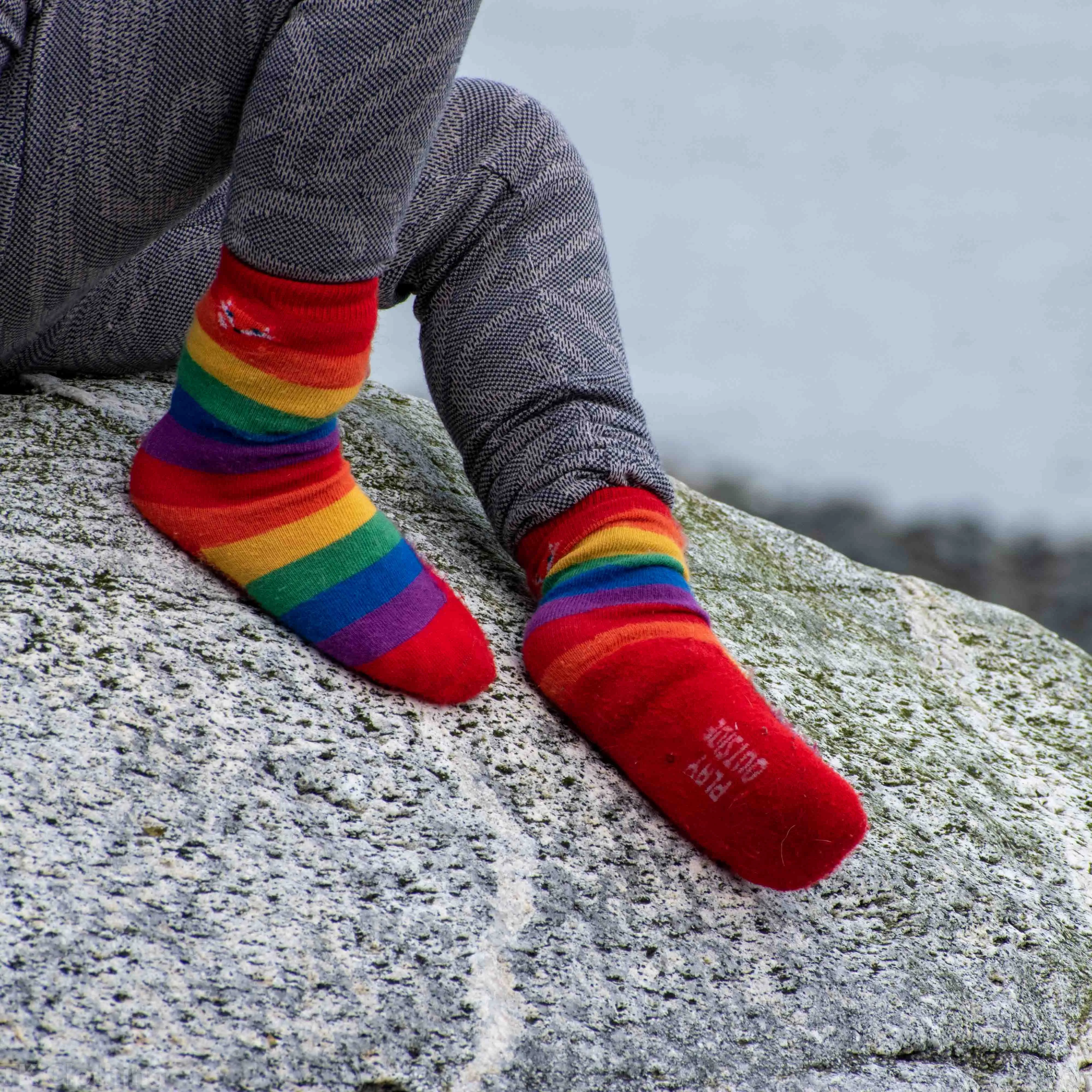 Merino Wool Socks - Play Outside - Kids