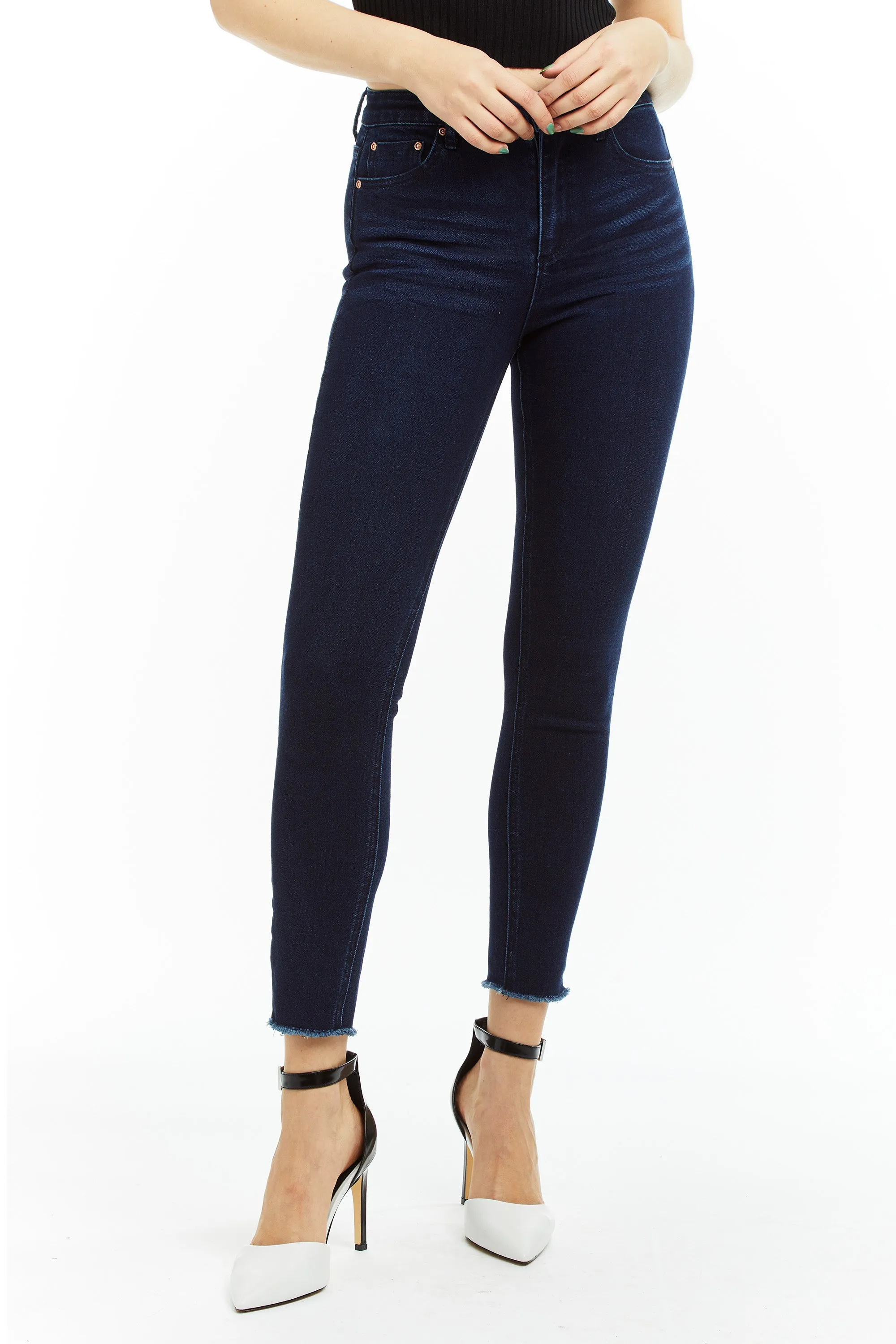 Mona - Fray Hem Skinny