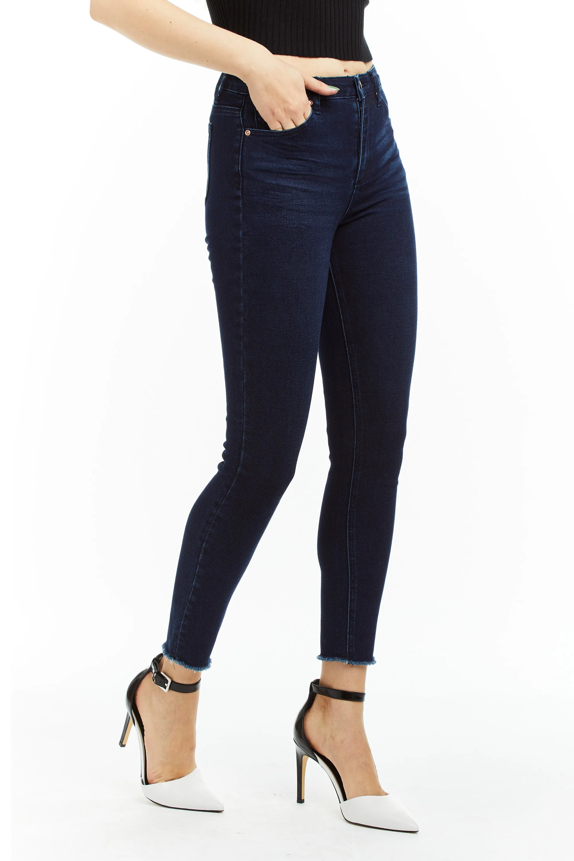 Mona - Fray Hem Skinny