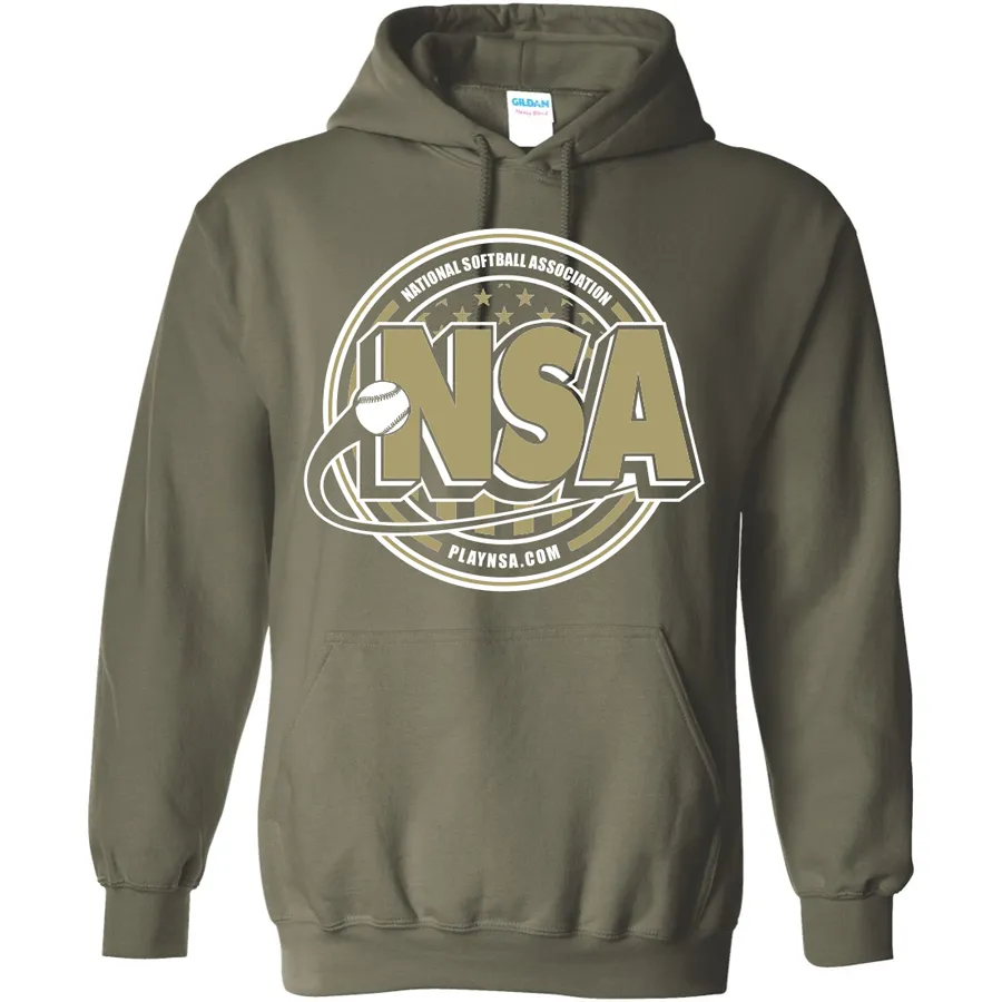 National Softball Association NSA Crest HeavyBlend Hoodie