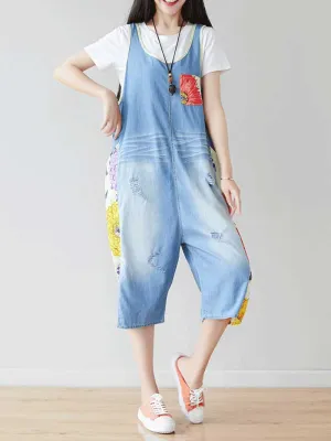 Never Lose Your Sense Denim Overall Dungarees