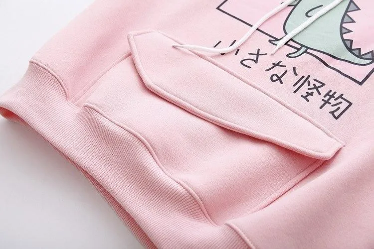 Pastel Dino Hoodie