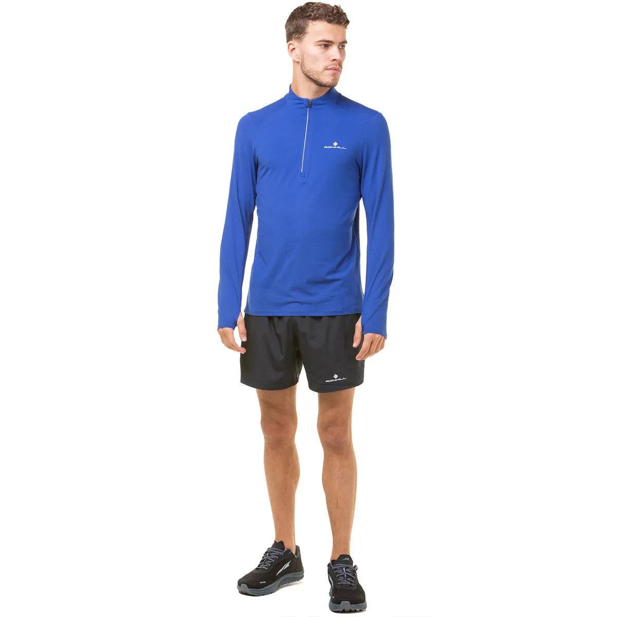 Ronhill Core Thermal 1/2 Zip Mens | Drkcobalt/brightwhite