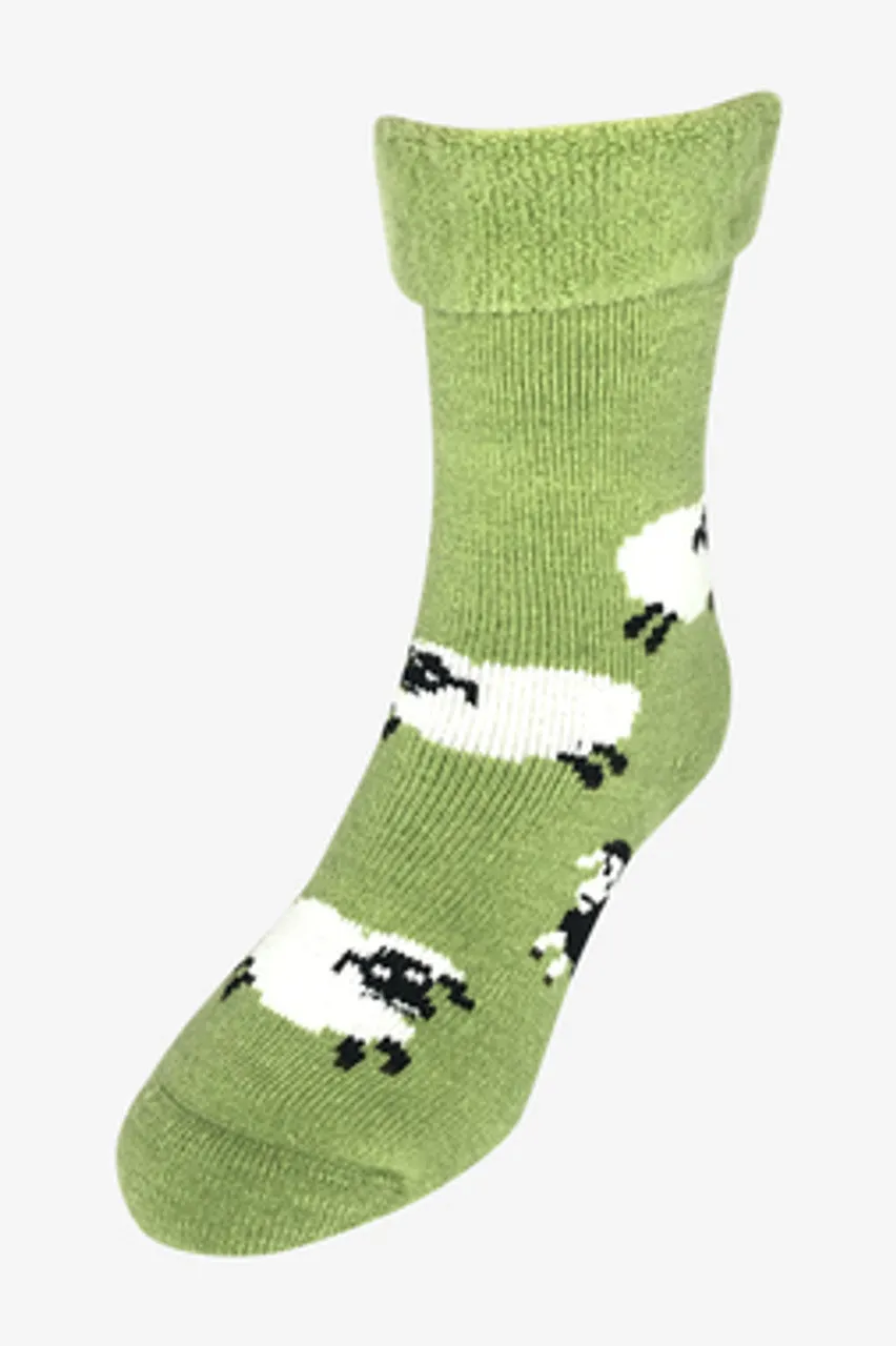 Sheep Unisex Bed Socks