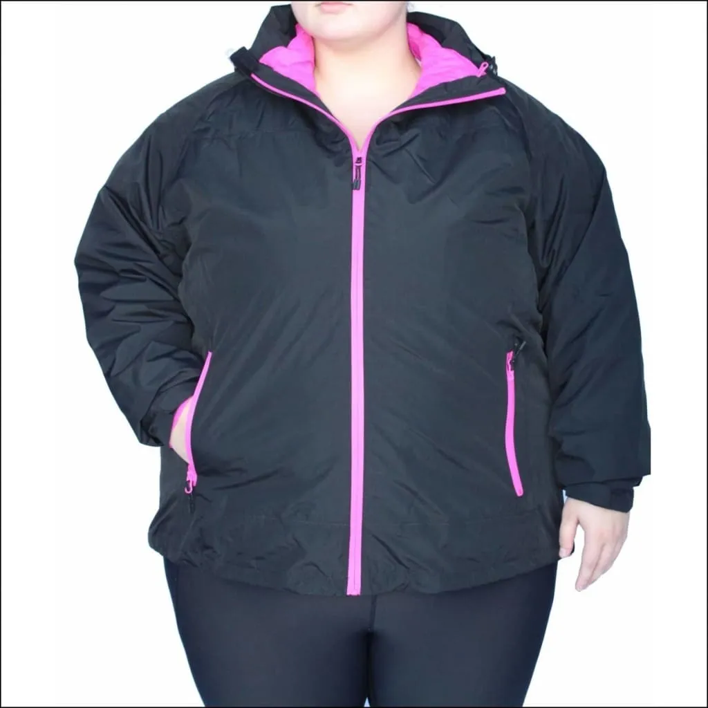 Snow Country Outerwear Women’s Plus Size Alps 3-in-1 Winter Down Alternative Coat 1X - 6X