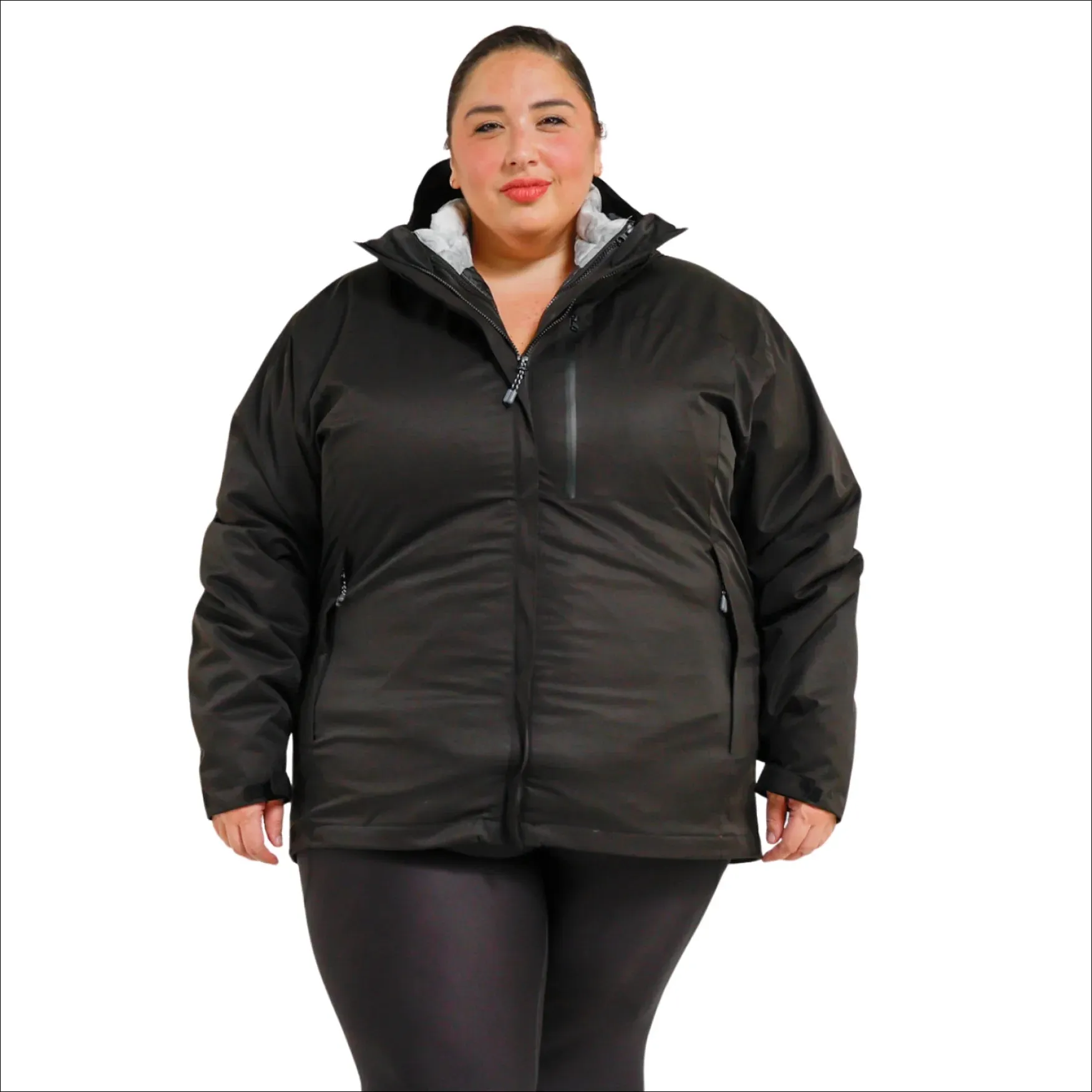 Snow Country Outerwear Women’s Plus Size Alps 3-in-1 Winter Down Alternative Coat 1X - 6X