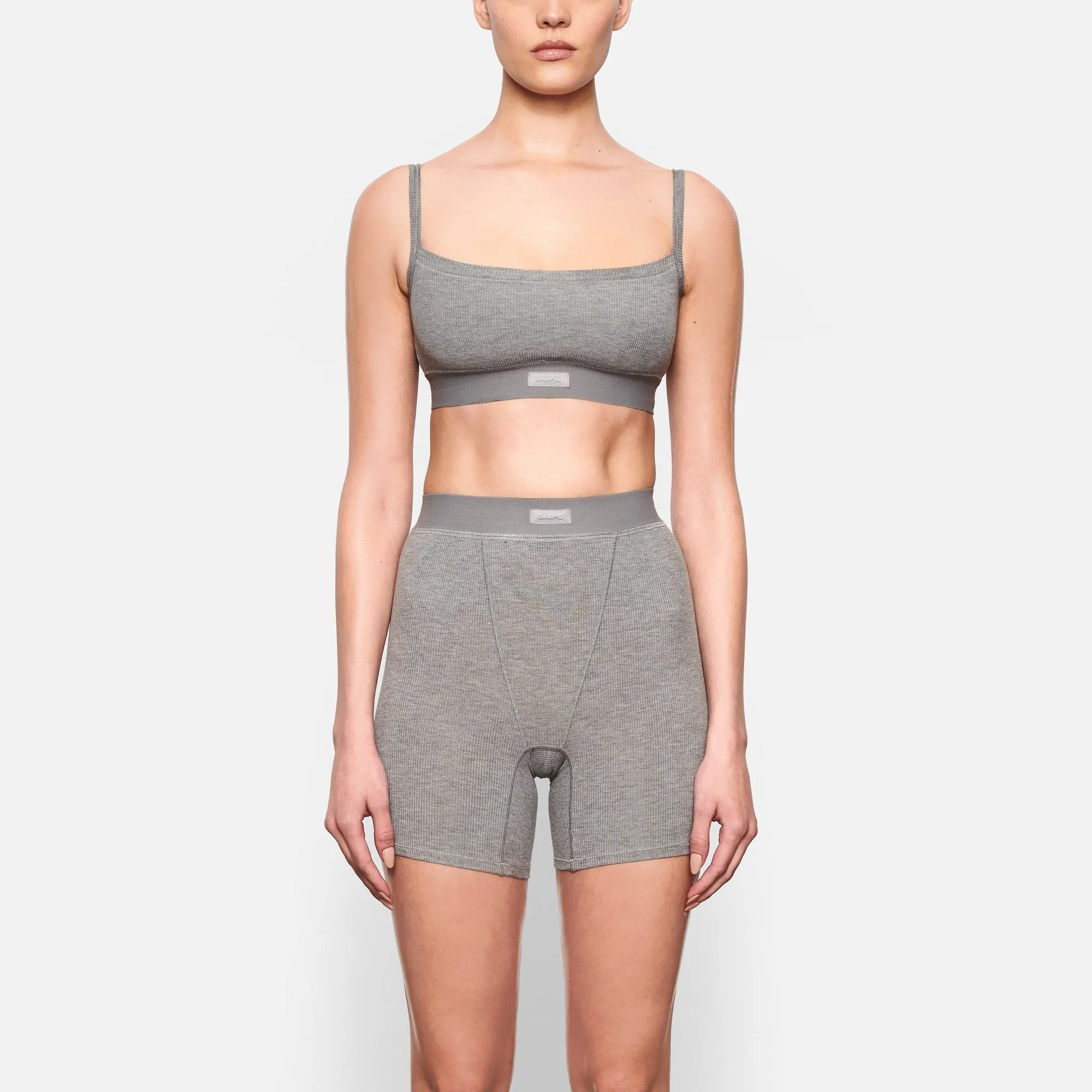 SOFT LOUNGE BOXER | HEATHER GREY