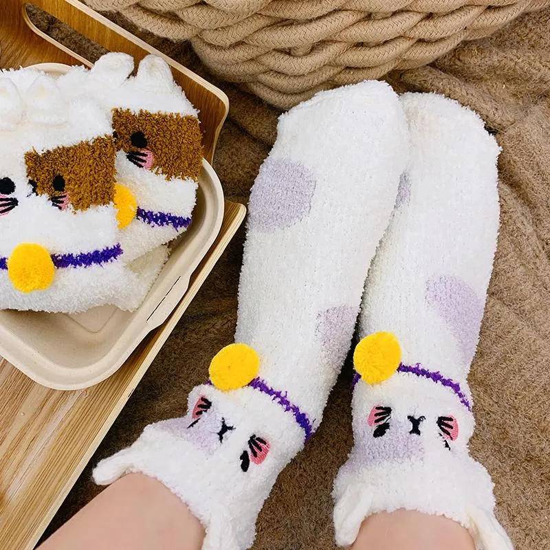 Stay Warm Cat Socks SD01497