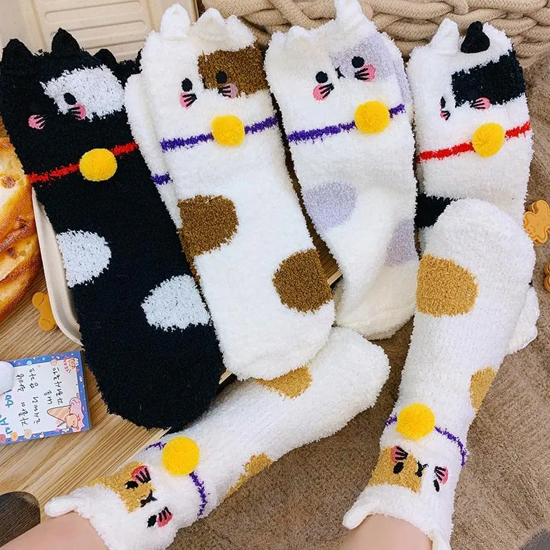 Stay Warm Cat Socks SD01497