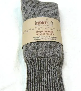 Superwarm Heavy Extreme Alpaca Socks - Irregulars Sale