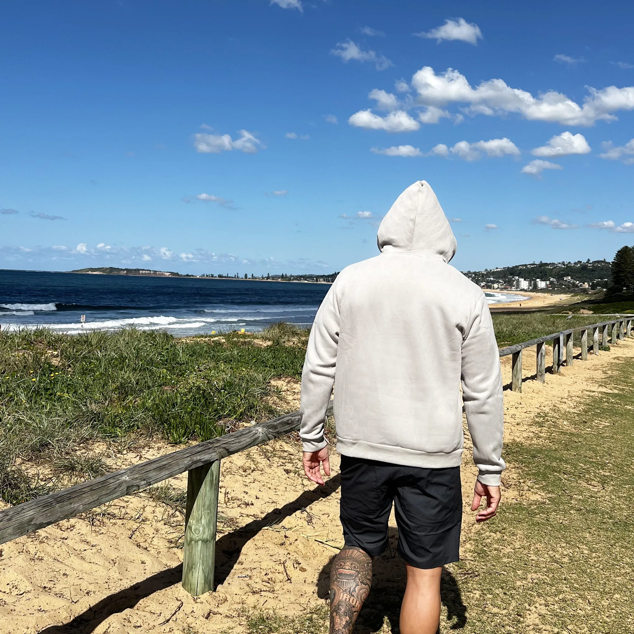 Torquay Hoodie - Latte