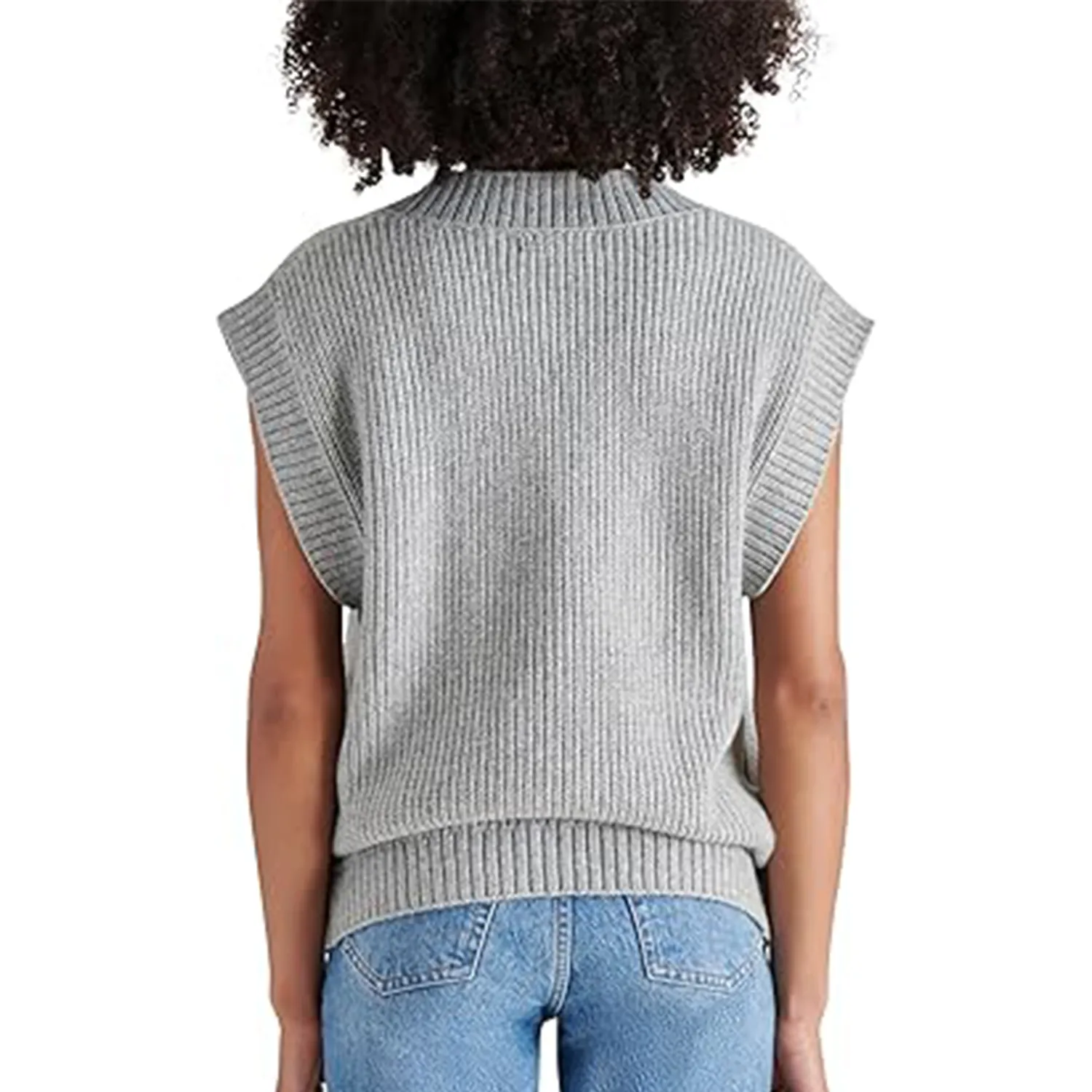 Women's Giorgia Sweater Vest - Heather Grey