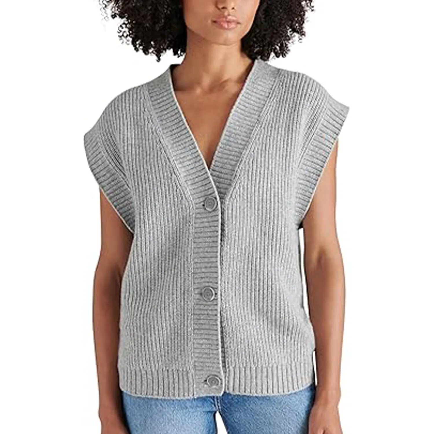 Women's Giorgia Sweater Vest - Heather Grey