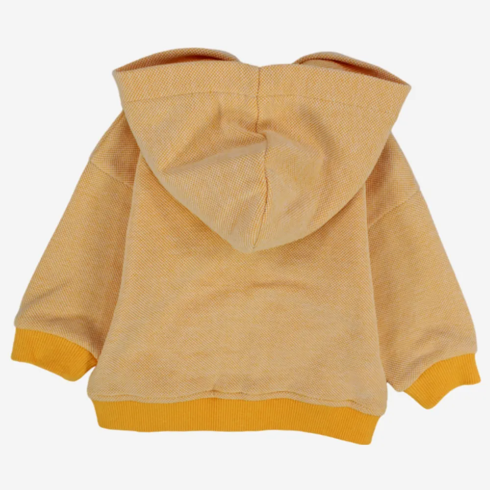 Yellow Long-Sleeved Hoodie